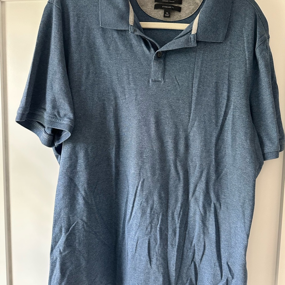 Men's Blue Polo Shirt